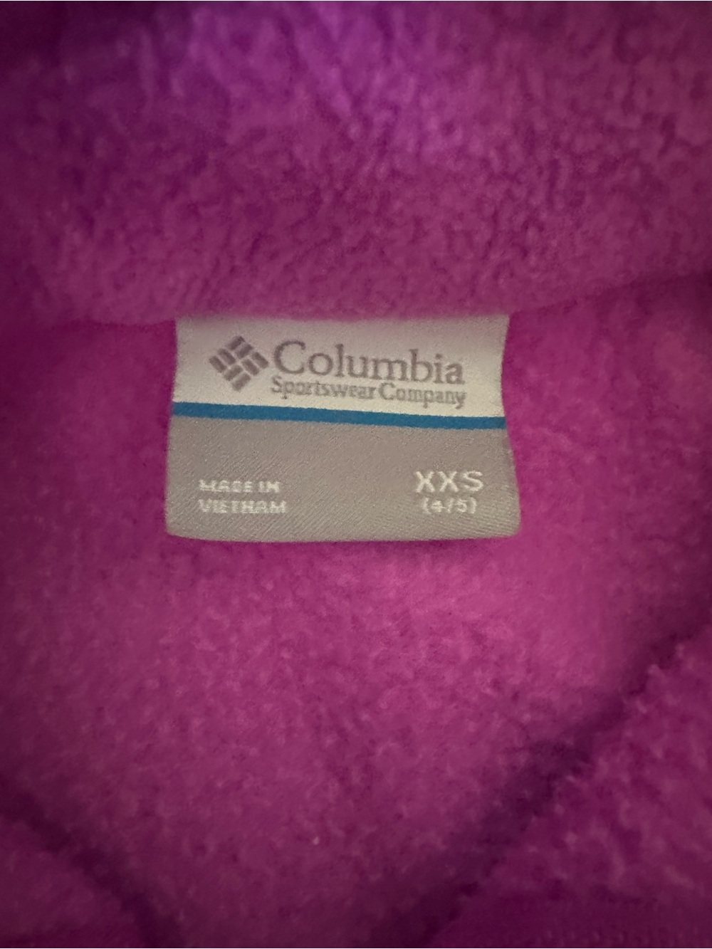 Columbia Kids Fuchsia Pink Fleece Pullover